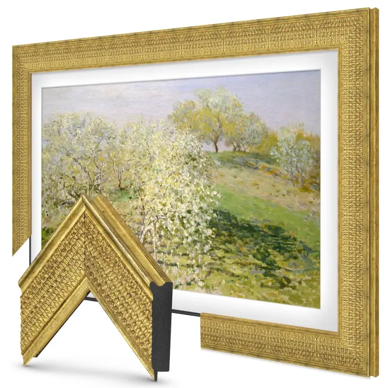 Gatsby Gold Premiere TV frame — frame view