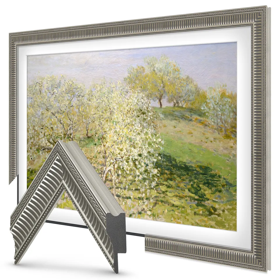 Empire Silver Slim TV frame — frame view