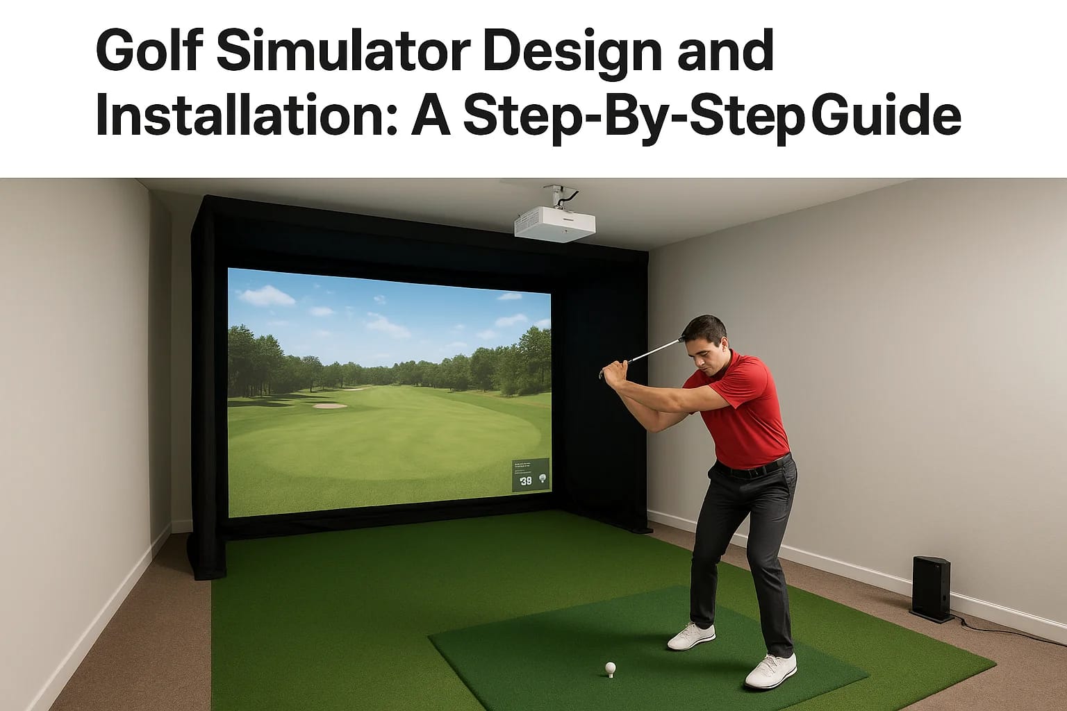 Golf Simulator Design And Installation: A Step-By-Step Guide