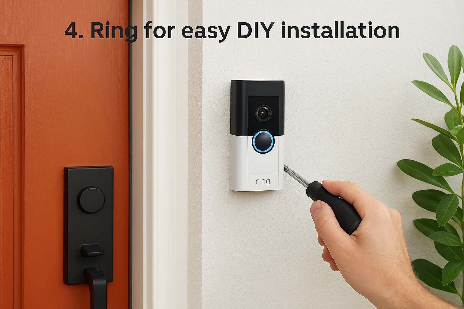 4. Ring for easy DIY installation
