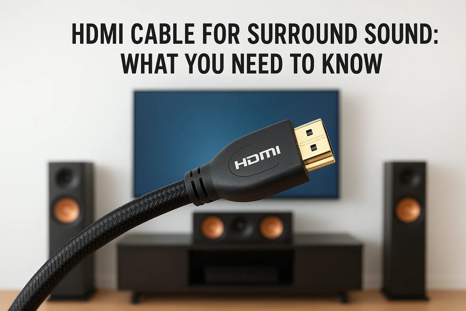 HDMI Cable for Surround Sound: What You Need to Know