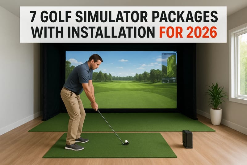 7 Golf Simulator Packages With Installation for 2026