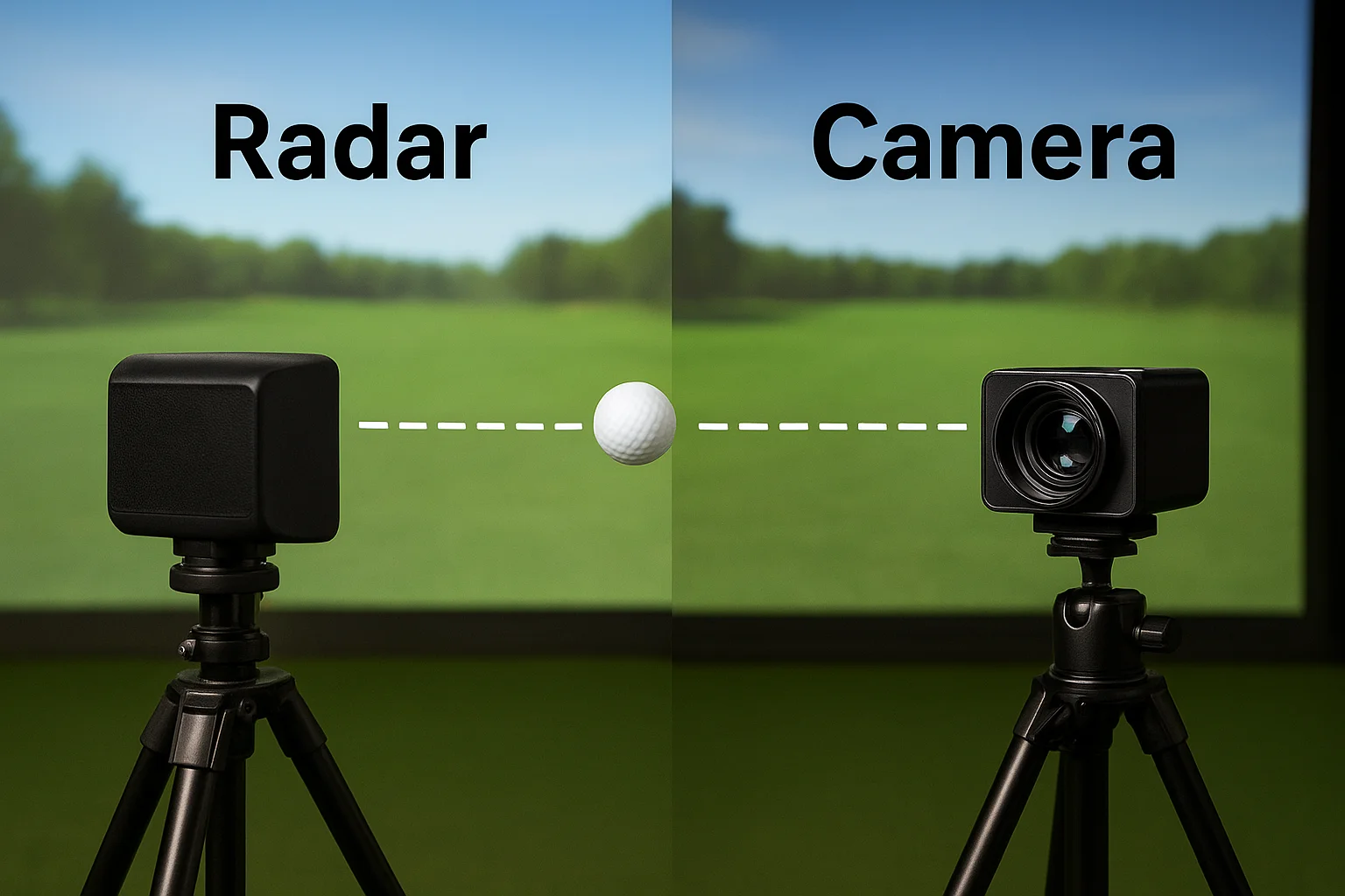 Radar vs. camera-based tracking