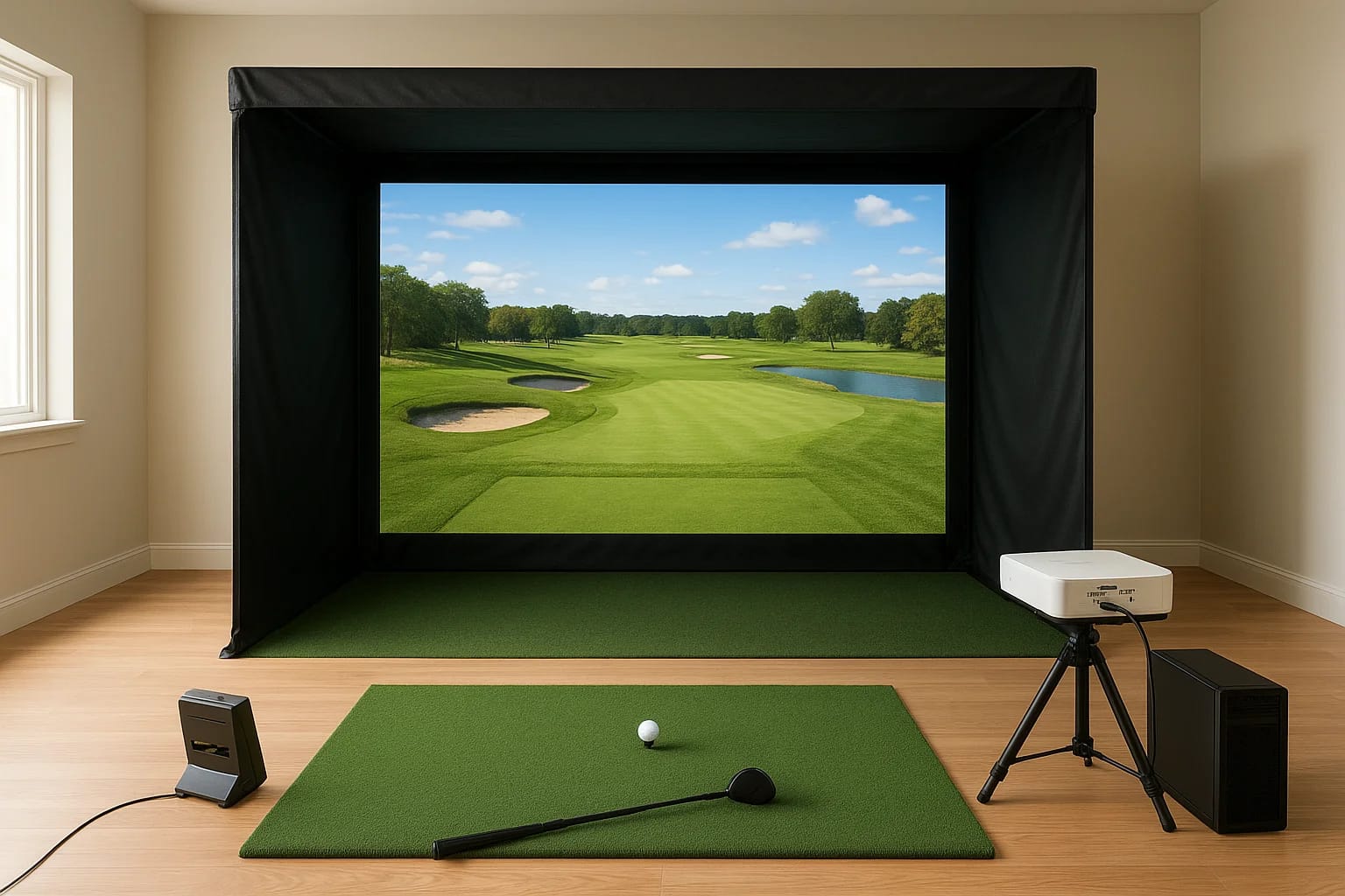 Golf Simulator Setup Guide: DIY Room, Gear, And AV Plan 2026