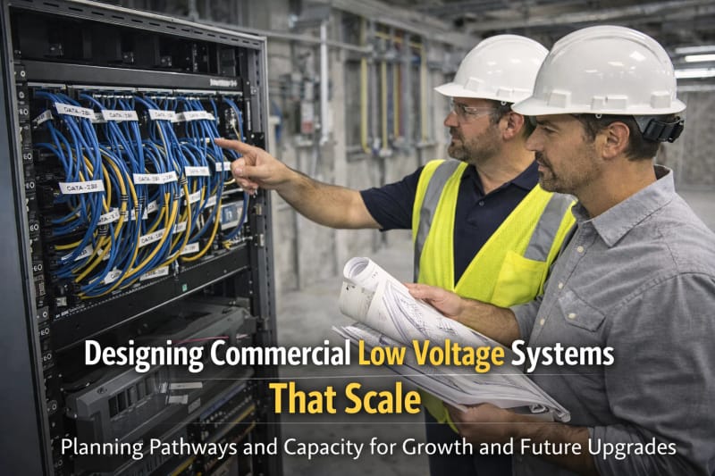 Designing Commercial Low Voltage Systems That Scale