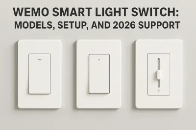 Wemo Smart Light Switch: Models, Setup, And 2026 Support