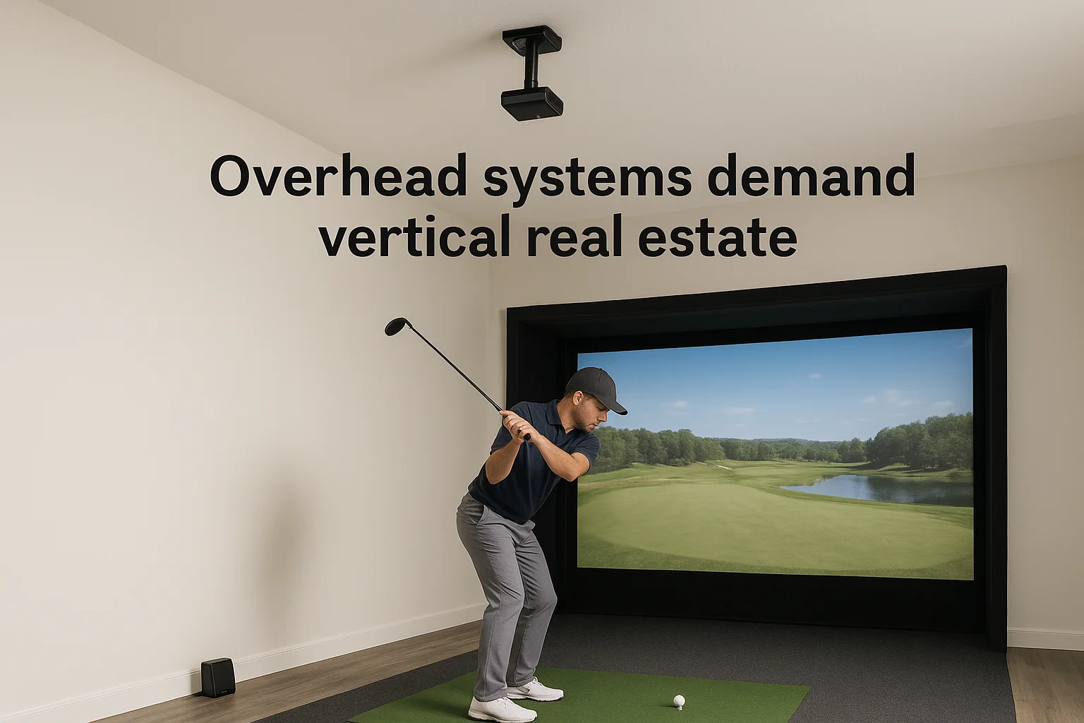 Overhead systems demand vertical real estate