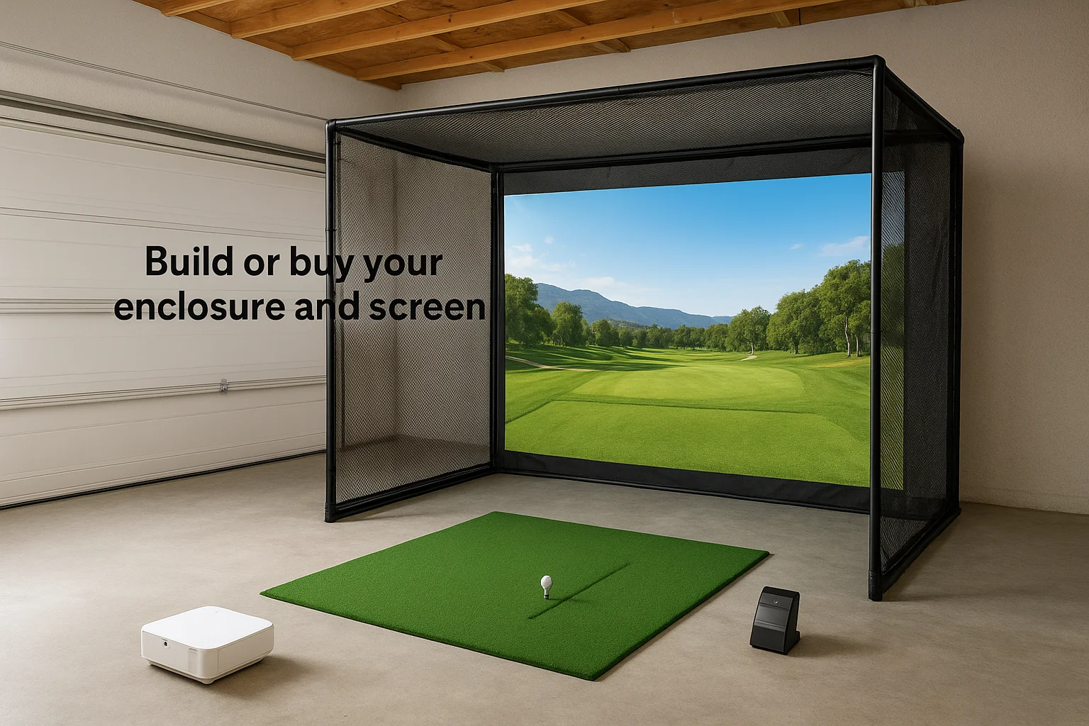 Build or buy your enclosure and screen