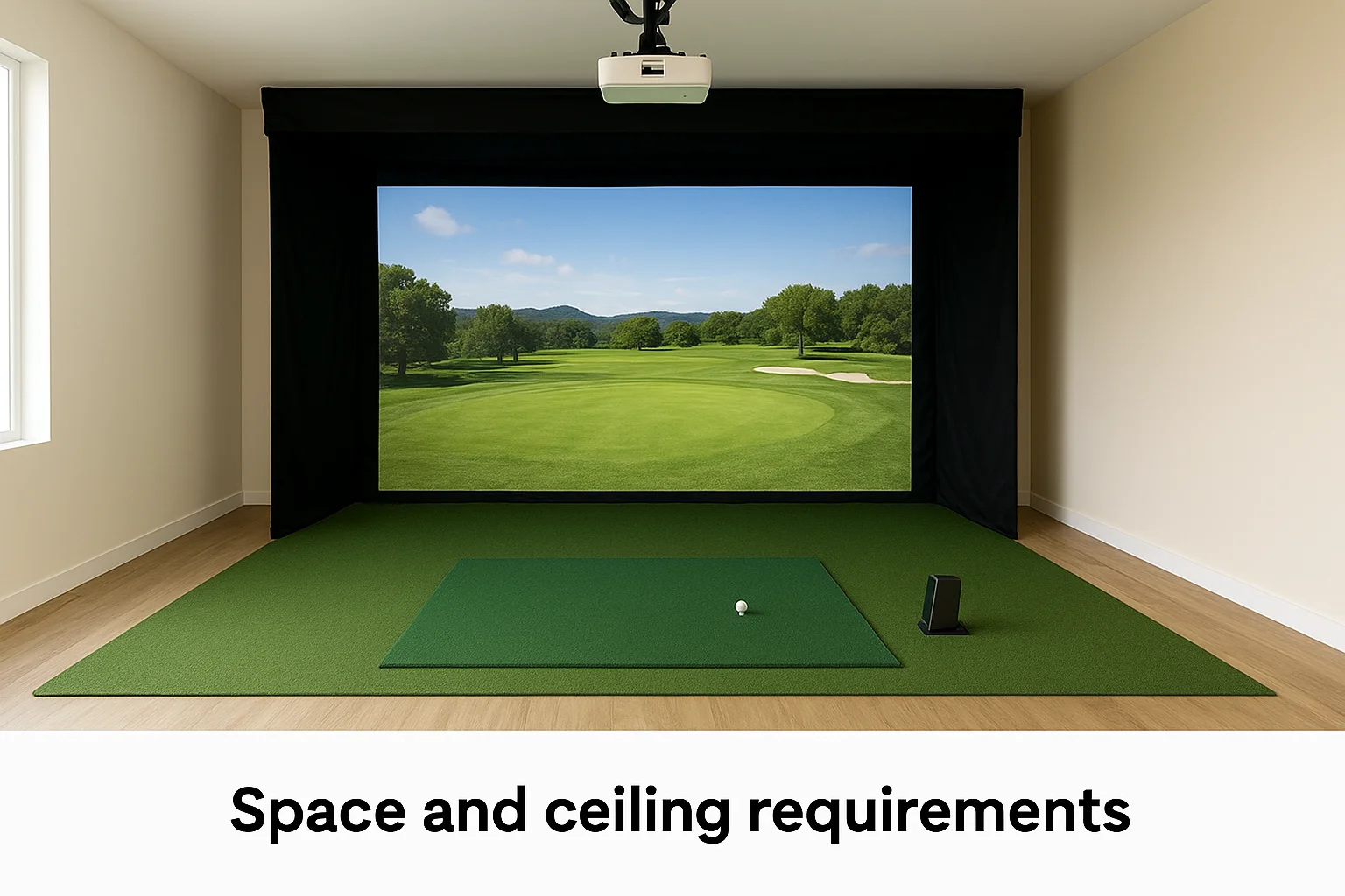 Space and ceiling requirements