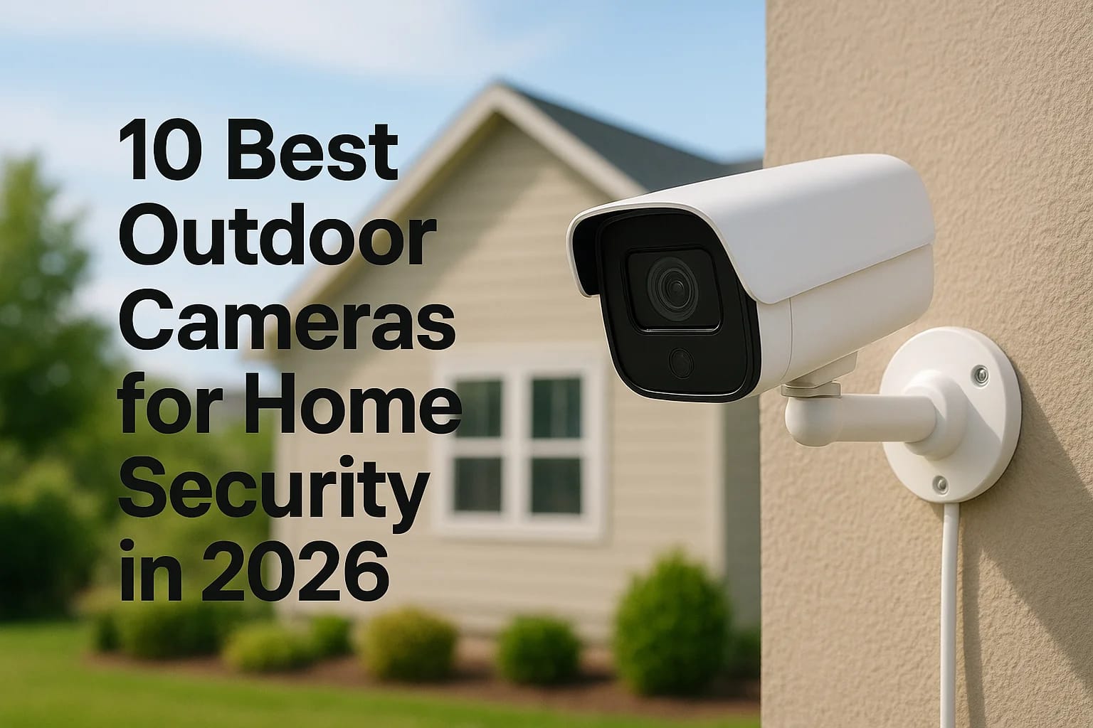 10 Best Outdoor Cameras for Home Security in 2026