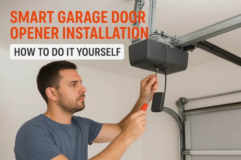 Smart Garage Door Opener Installation: How to Do It Yourself