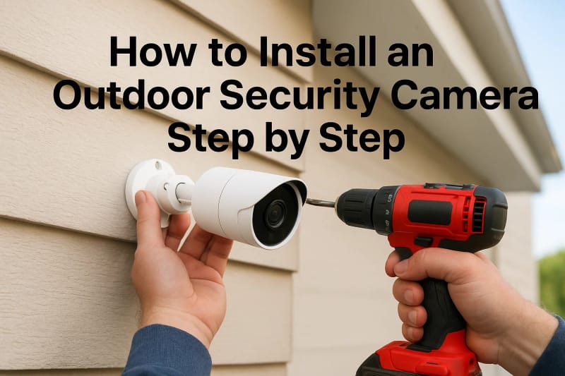 How to Install an Outdoor Security Camera Step by Step