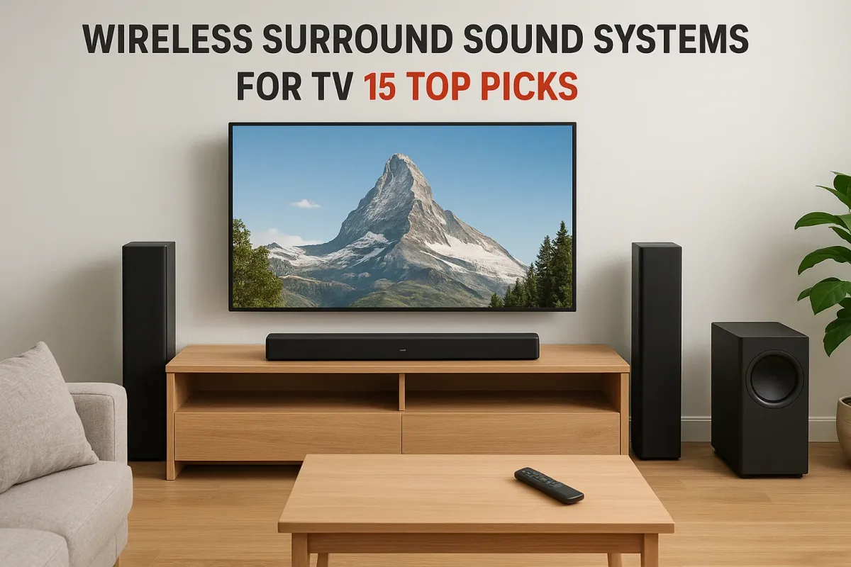 Wireless Surround Sound Systems For TV: 15 Top Picks (2026)