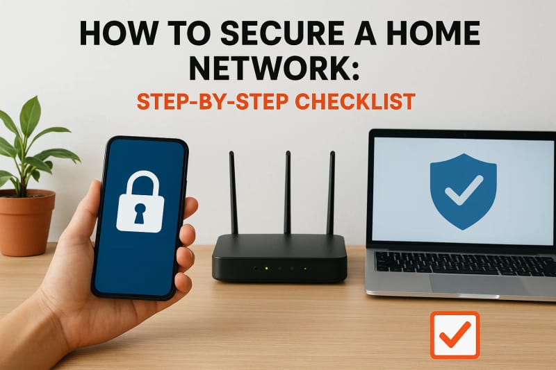 How To Secure A Home Network: Step-By-Step Checklist