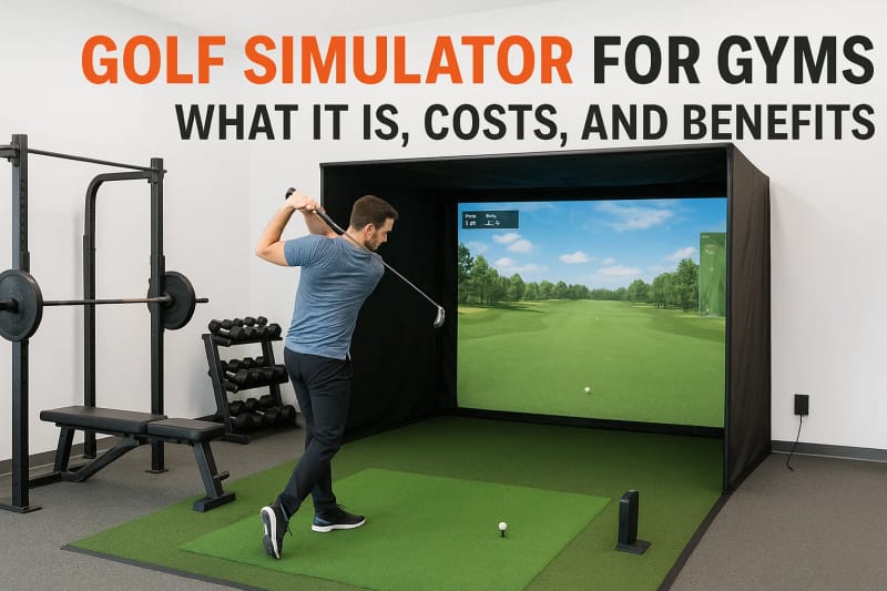 Golf Simulator for Gyms: What It Is, Costs, and Benefits
