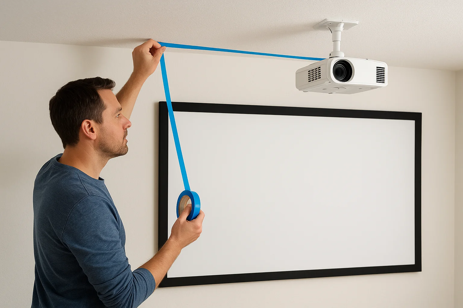 Step 3. Plan projector placement and throw distance