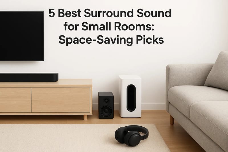 5 Best Surround Sound for Small Rooms: Space-Saving Picks