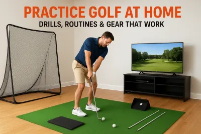 Practice Golf At Home: Drills, Routines & Gear That Work