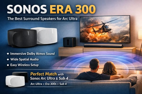 Sonos Era 300: The Best Surround Speakers for Arc Ultra