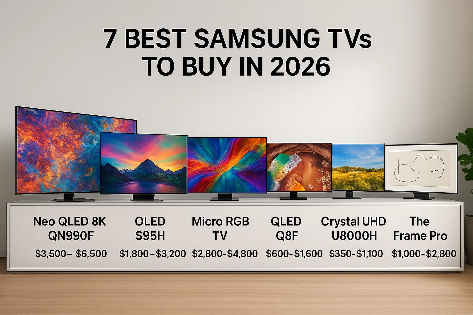 7 Best Samsung TVs to Buy in 2026