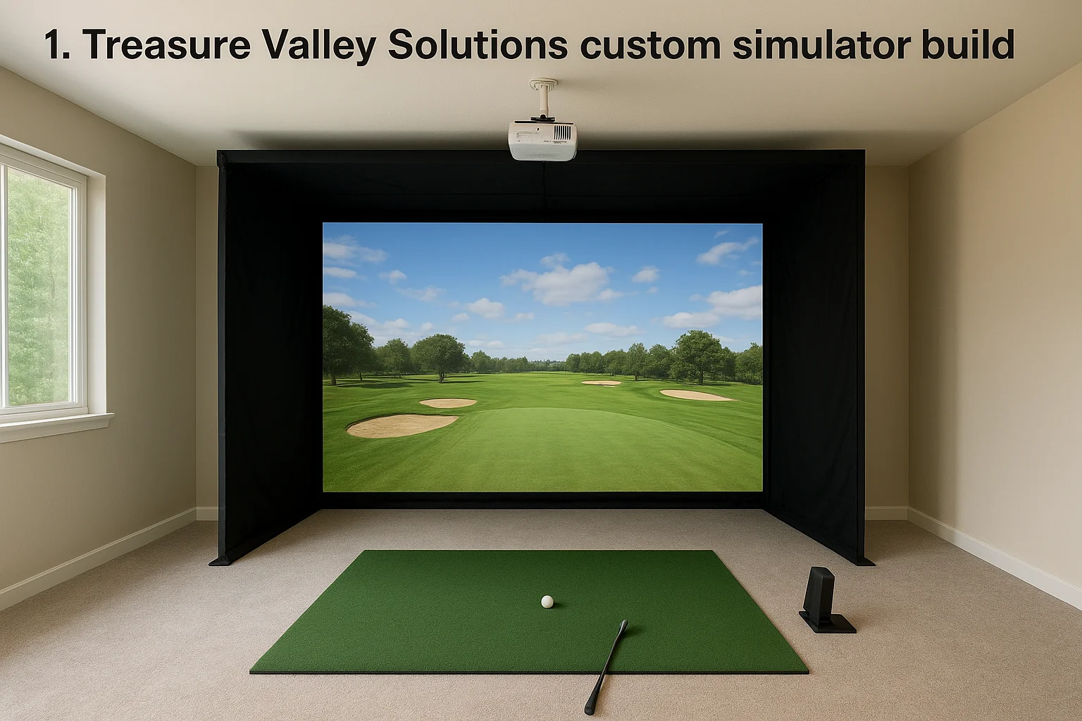1. Treasure Valley Solutions custom simulator build