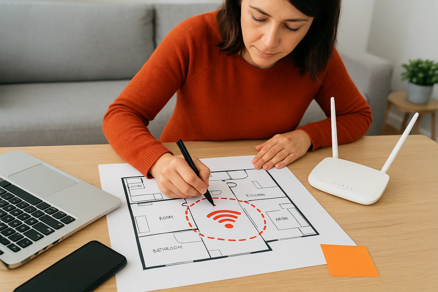 Map your space and identify coverage gaps