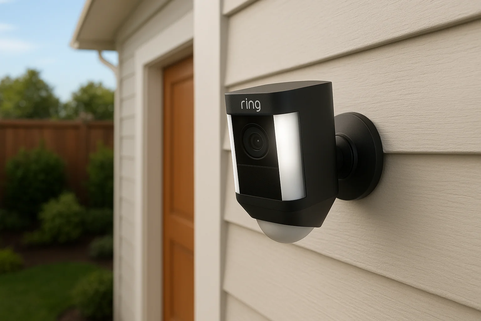 2. Ring Spotlight Cam Plus: Best outdoor wireless camera