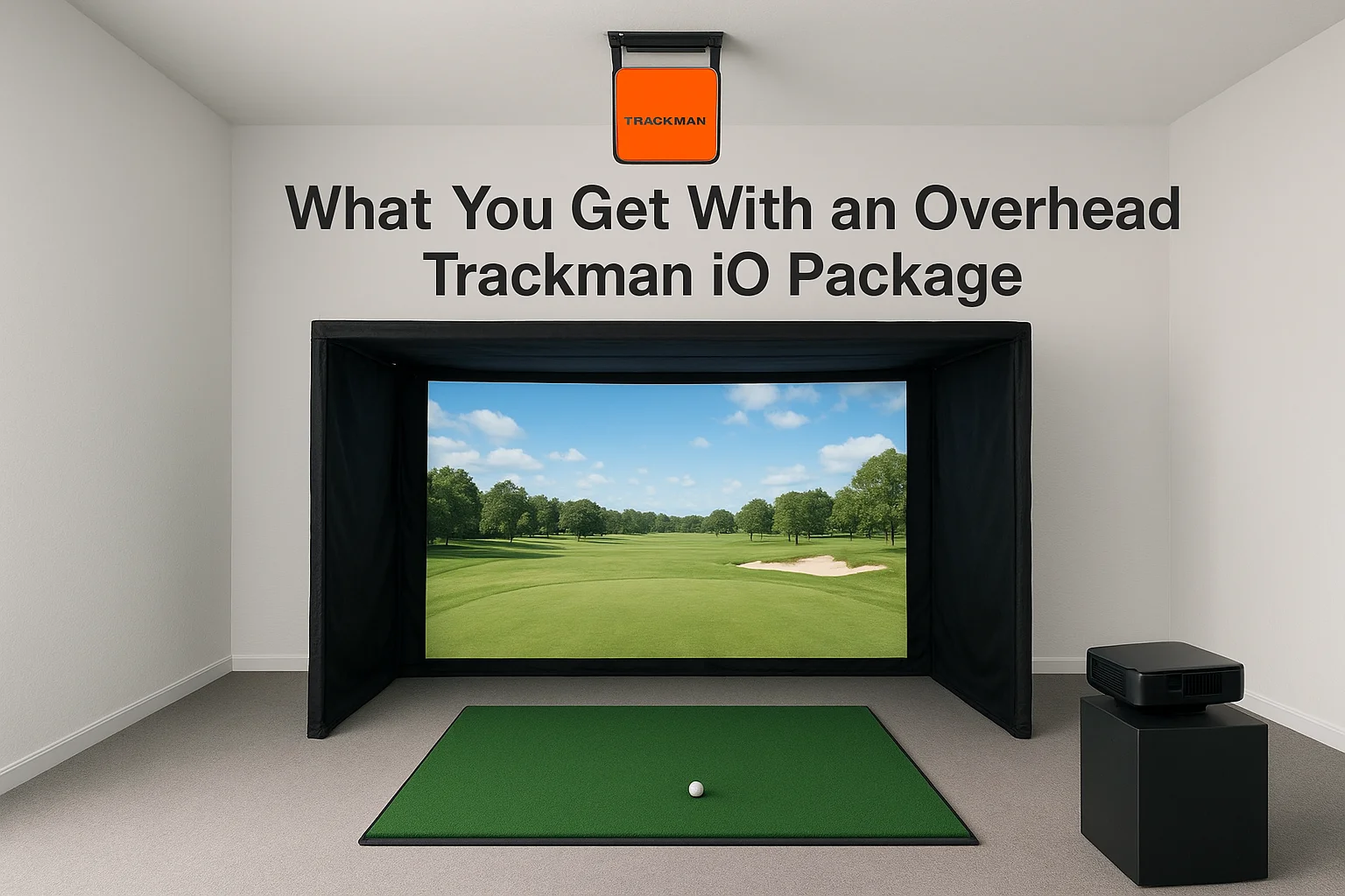 What You Get With an Overhead Trackman iO Package