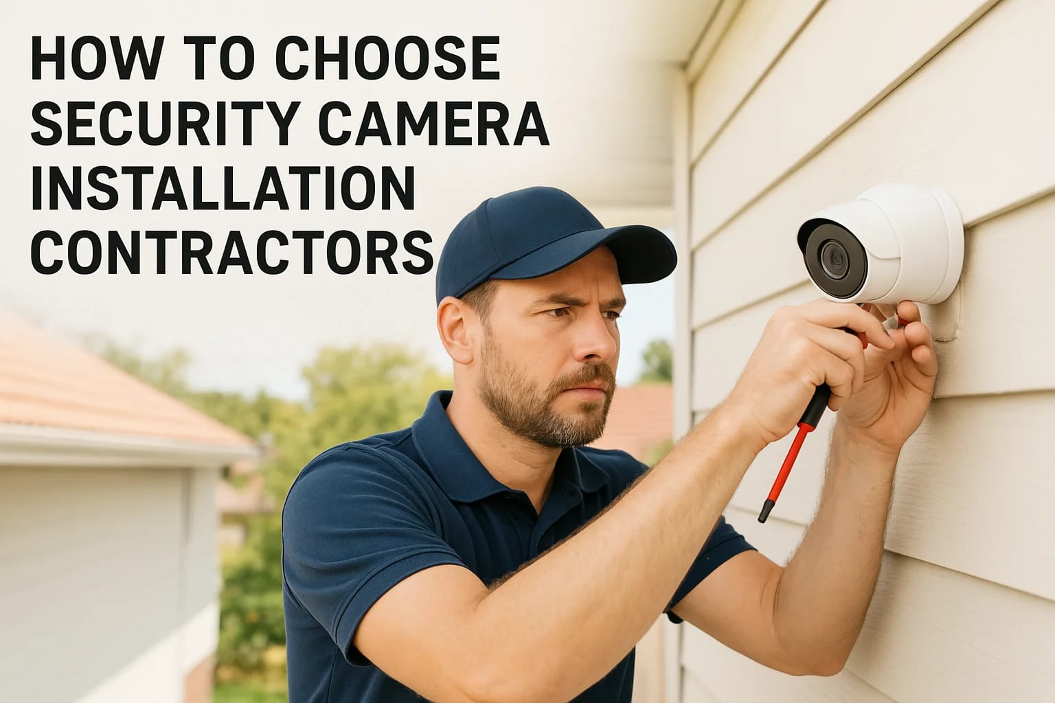 How to Choose Security Camera Installation Contractors