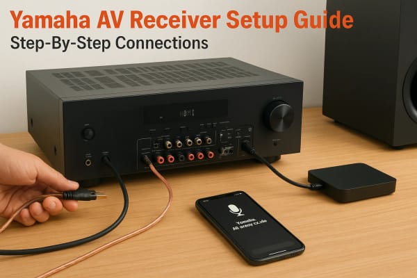 Yamaha AV Receiver Setup Guide: Step-By-Step Connections