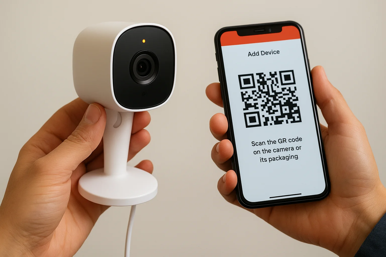Pair each camera through the app