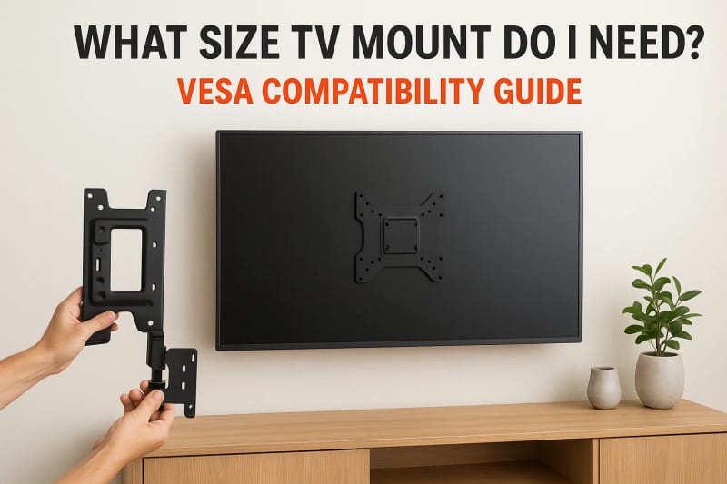 What Size TV Mount Do I Need? VESA Compatibility Guide