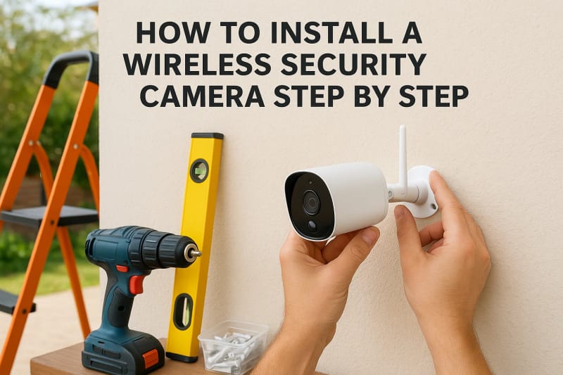 How to Install a Wireless Security Camera Step by Step