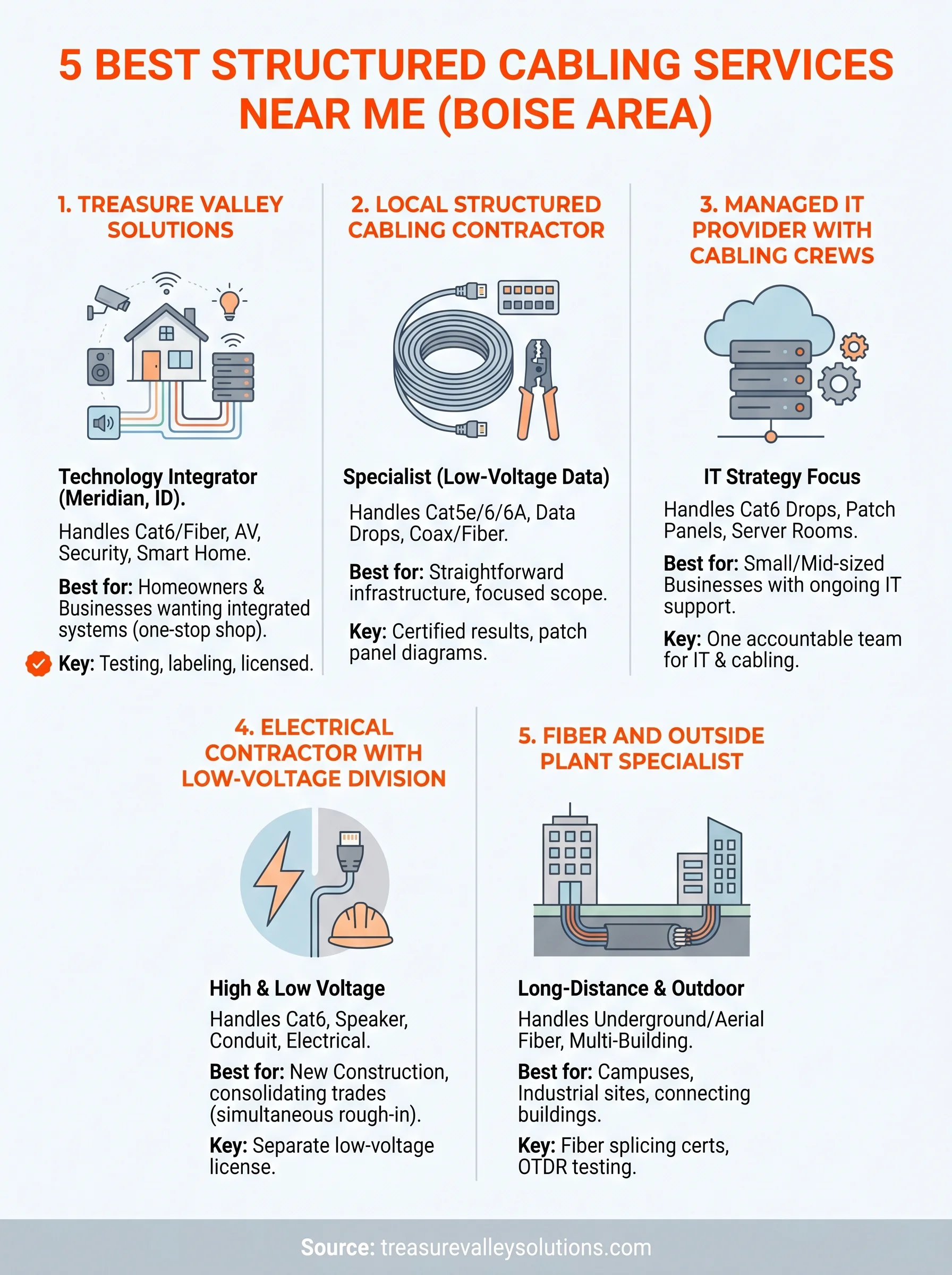 structured cabling services near me infographic