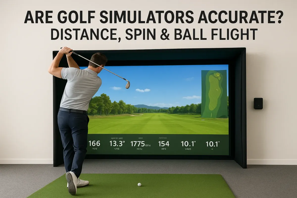 Are Golf Simulators Accurate? Distance, Spin & Ball Flight