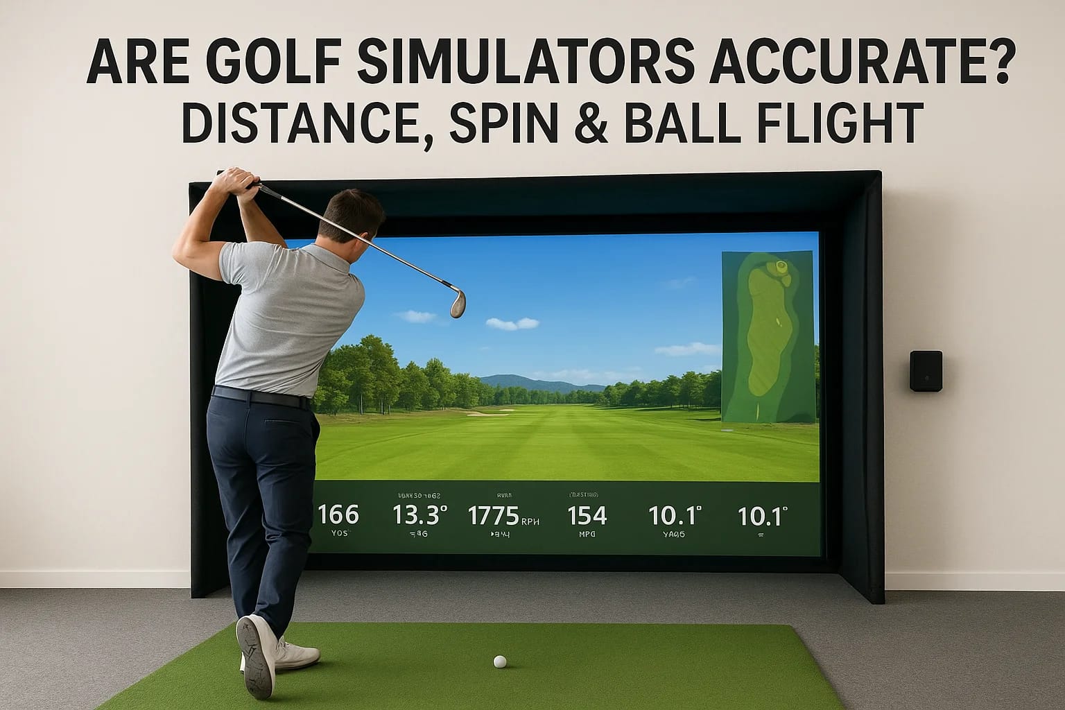 Are Golf Simulators Accurate? Distance, Spin & Ball Flight