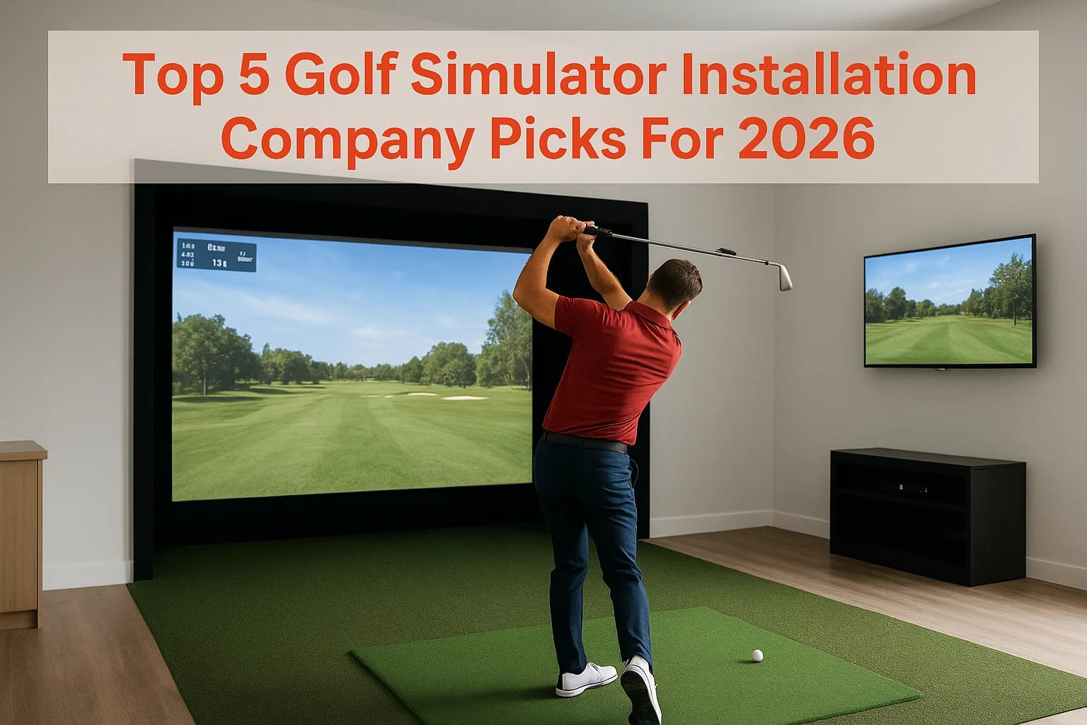 Top 5 Golf Simulator Installation Company Picks For 2026