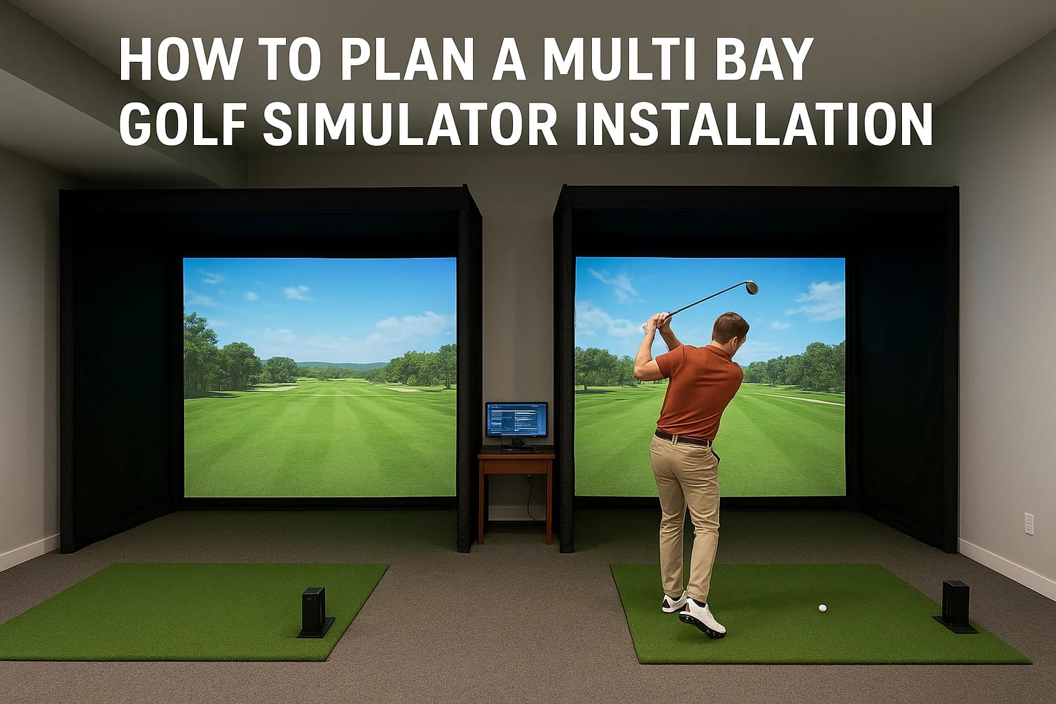 How to Plan a Multi Bay Golf Simulator Installation
