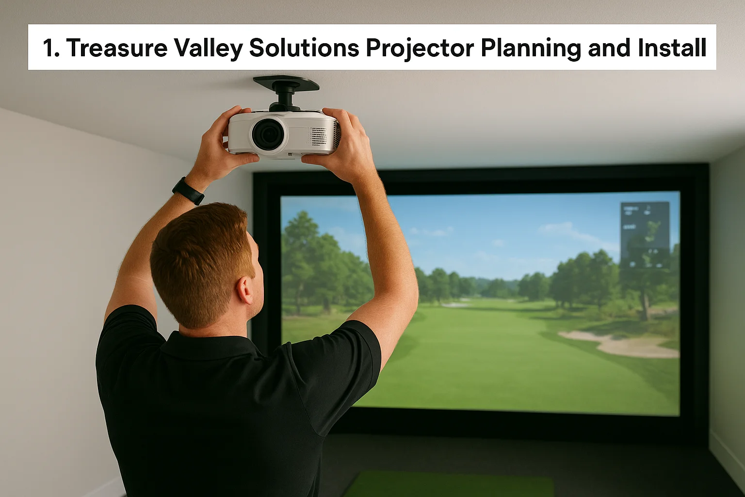 1. Treasure Valley Solutions Projector Planning and Install