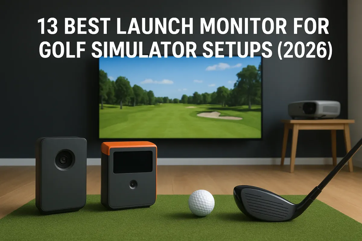13 Best Launch Monitor For Golf Simulator Setups (2026)
