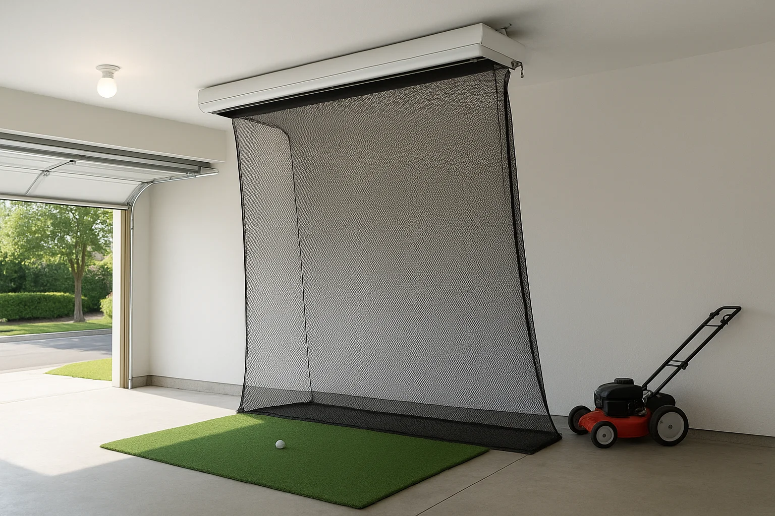 4. G-TRAK retractable golf net