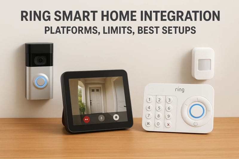 Ring Smart Home Integration: Platforms, Limits, Best Setups