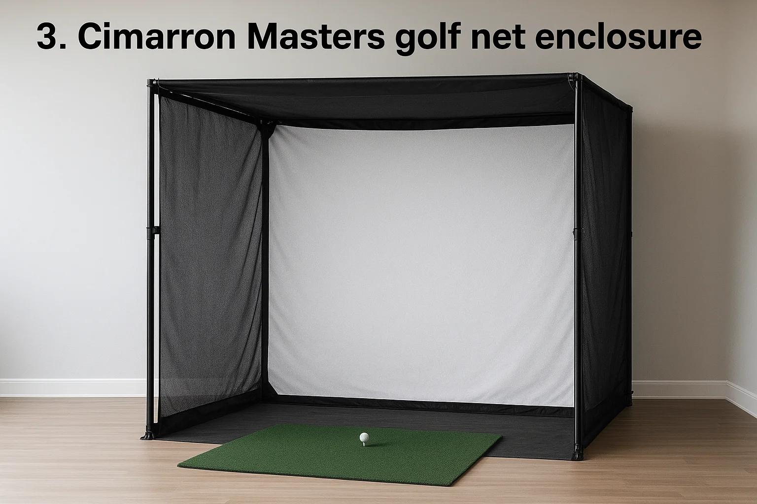 3. Cimarron Masters golf net enclosure