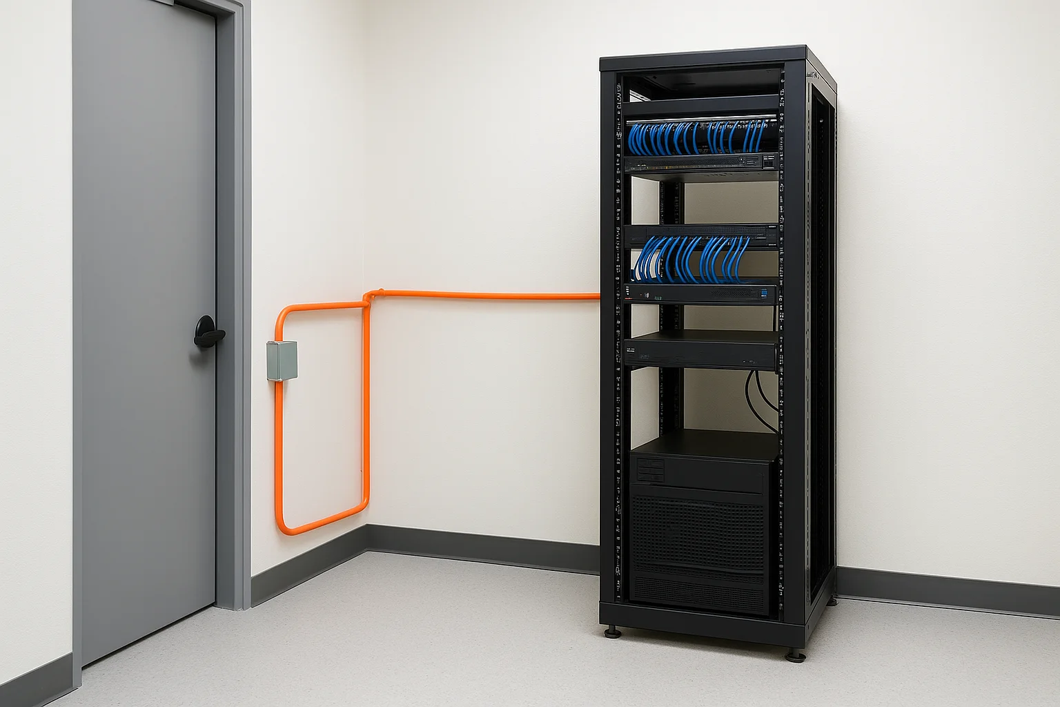 Identify and size your telecommunications rooms