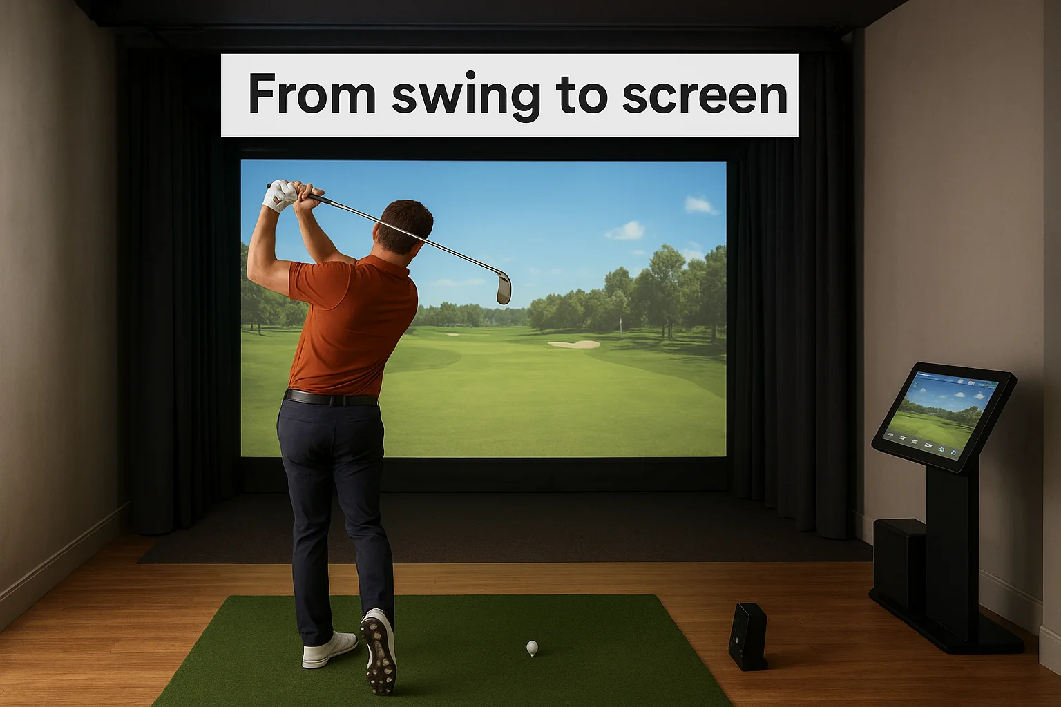 From swing to screen
