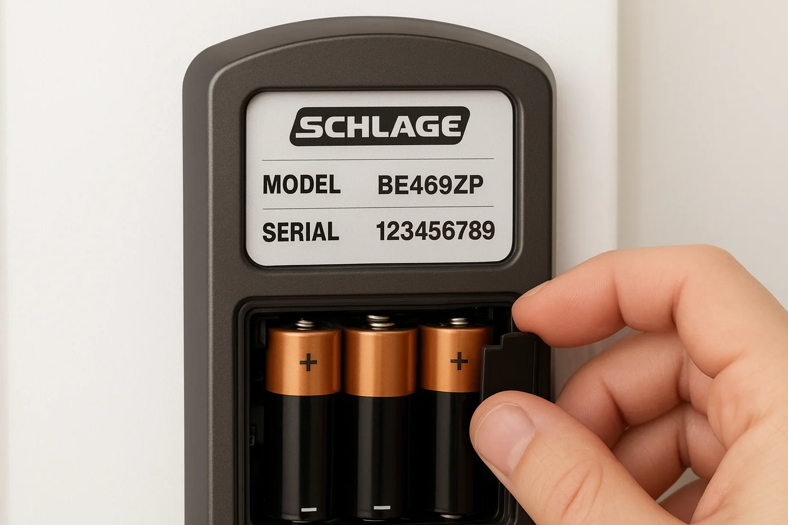 Find your model number and serial number