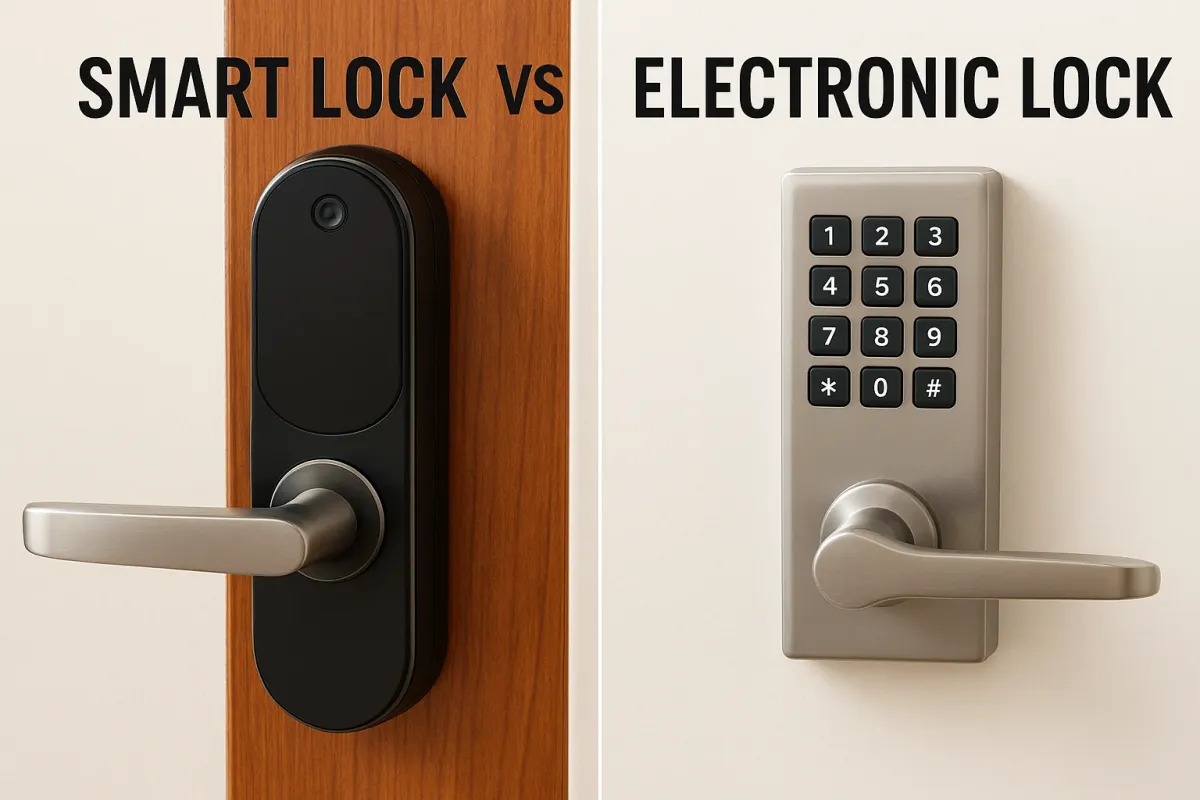 Smart Lock vs Electronic Lock: Which Is Best for Your Home?