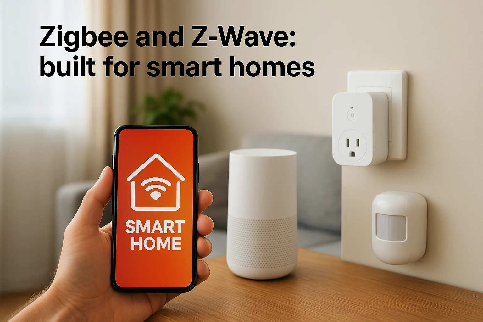 Zigbee and Z-Wave: built for smart homes