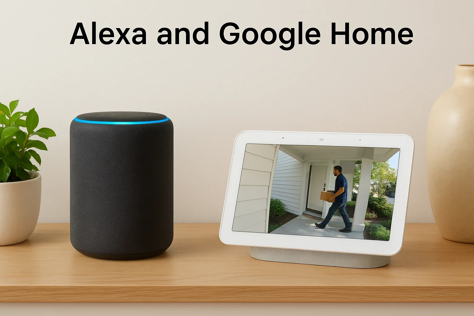 Alexa and Google Home