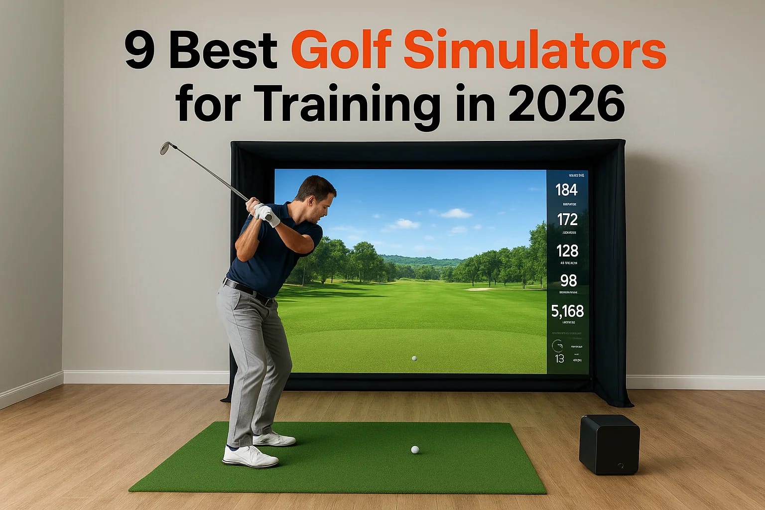 9 Best Golf Simulators for Training in 2026